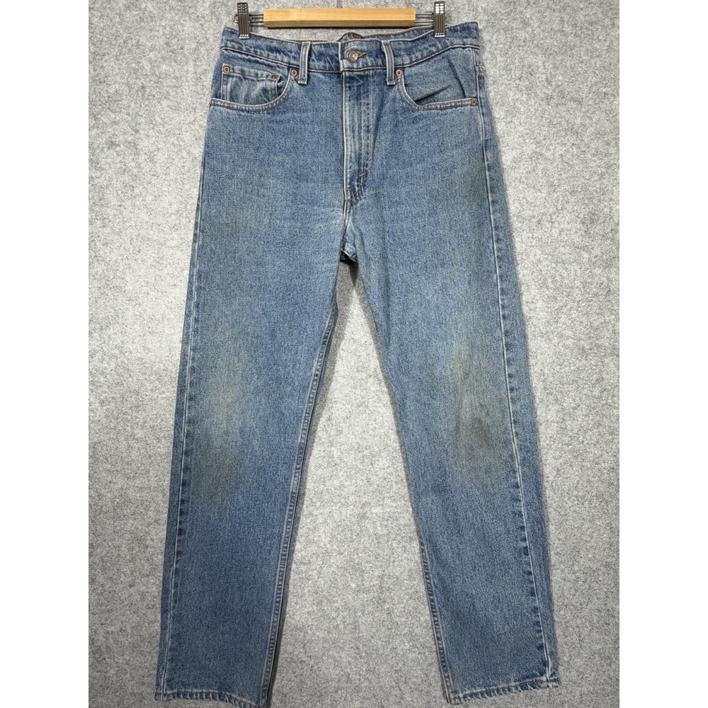 Vintage Levi's 505 Jeans Mens 34x32 Blue Straight Leg Made in USA 90s
